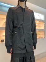 prasthana / STRUCTURE JACKET B / NYLON BLACK