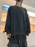 WIZZARD / LAYERED ZIP SWEAT / BLACKξʼ̿