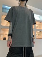 WIZZARD / DYED BASIC PLAIN T-SHIRT / CHARCOAL