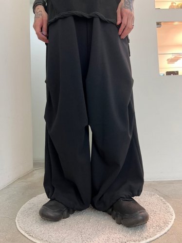 LAD MUSICIAN / ESTER SERGE OVER PANTS / BLACK - LAD MUSICIAN・A.F ARTEFACT・my  beautiful landlet・VOAAOV・VICTIM・GARNI等の通販 |  鳥取県米子市のセレクトショップ、サイコボックス＜＜Psychobox＞＞