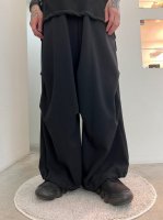 LAD MUSICIAN / 12oz FLAT DENIM HAKAMA PANTS / BLACK ONE WASH - LAD MUSICIAN・A.F  ARTEFACT・my beautiful landlet・VOAAOV・VICTIM・GARNI等の通販 |  鳥取県米子市のセレクトショップ、サイコボックス＜＜Psychobox＞＞