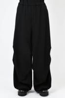 LAD MUSICIAN / ESTER SERGE OVER PANTS / BLACK