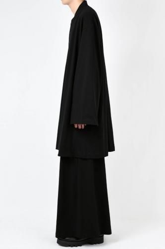 LAD MUSICIAN / 40/50 T-CLOTH KIMONO CARDIGAN / BLACK - LAD