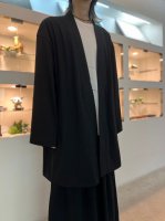 LAD MUSICIAN / 40/50 T-CLOTH KIMONO CARDIGAN / BLACKξʼ̿