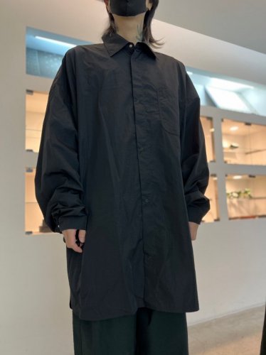 VOAAOV / RECYCLE NYLON TAFFETA XXXXL Shirt / BLACK - LAD MUSICIAN・A.F  ARTEFACT・my beautiful landlet・VOAAOV・VICTIM・GARNI等の通販 |  鳥取県米子市のセレクトショップ、サイコボックス＜＜Psychobox＞＞