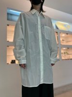 VOAAOV / RECYCLE NYLON TAFFETA XXXXL Shirt / OFF WHITEξʼ̿