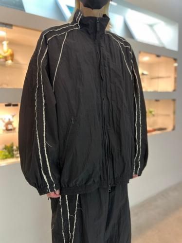 WIZZARD / CUT OFF TRACK JACKET / BLACK - LAD MUSICIAN・A.F