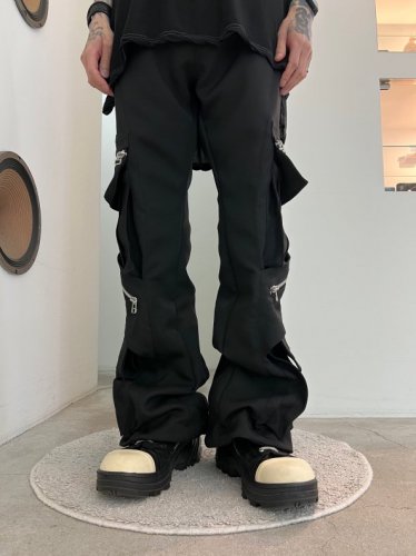 A.F ARTEFACT / Cargo Flare Baggy Pants / Black - LAD MUSICIAN・A.F ARTEFACT・my  beautiful landlet・VOAAOV・VICTIM・GARNI等の通販 |  鳥取県米子市のセレクトショップ、サイコボックス＜＜Psychobox＞＞