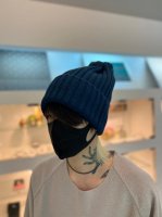 VOAAOV / WOOL KNIT Watch & Neckwarmer / BLUE