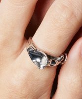 ͽʡrehacer / Twist Lily Open Ring / 11ȯͽ / 24ǯ 10/16 