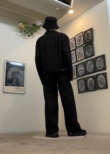 VICTIM / TRUCKER JACKET / BLACK - LAD MUSICIAN・A.F ARTEFACT・my