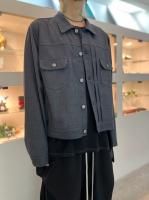 VICTIM】TRUCKER JACKET(GLAY)/24AW タグあり
