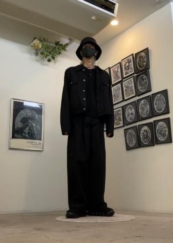 VICTIM / CANVAS BUGGY PANTS / BLACK - LAD MUSICIAN・A.F