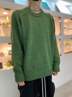 VICTIM / MELANGE COLOR KNIT / GREEN