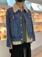 WIZZARD / LAYERED DENIM BLOUSON / INDIGO