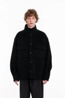 VICTIM / STAND COLLAR JACKET / BLACK