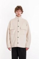 VICTIM / STAND COLLAR JACKET / OFF WHITE