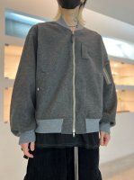 VICTIM / MA-1 JACKET / GRAY