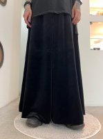 LAD MUSICIAN / T/C VELOUR HAKAMA PANTS / BLACK