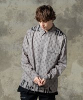 ͽʡglamb / Monogram Black Letter Shirt / 2ȯͽ / 24ǯ 12/1 