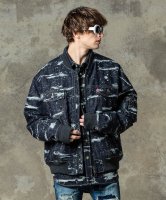 ͽʡglamb / Splash Jacquard Denim MA-1 / 4ȯͽ / 24ǯ 12/1 