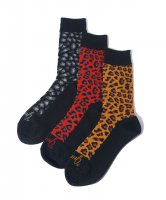 ͽʡglamb / Leopard Socks Set / 3ȯͽ / 24ǯ 12/1 