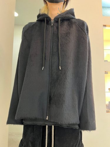 LAD MUSICIAN / SHAGGY SWEAT ZIP UP PARKA / BLACK - LAD MUSICIAN・A.F  ARTEFACT・my beautiful landlet・VOAAOV・VICTIM・GARNI等の通販 |  鳥取県米子市のセレクトショップ、サイコボックス＜＜Psychobox＞＞