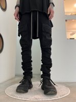 A.F ARTEFACT / Coating Cargo Saroel Skinny / Black