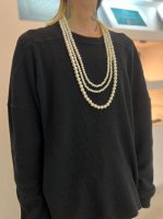 glamb / Extra Long Pearl Necklace / White