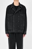 <img class='new_mark_img1' src='https://img.shop-pro.jp/img/new/icons20.gif' style='border:none;display:inline;margin:0px;padding:0px;width:auto;' />LAD MUSICIAN / 14oz DENIM BLOUSON / USED BLACK
