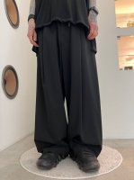 VOAAOV / T/R TYPEWRITER Wide Easy Pants / BLACK