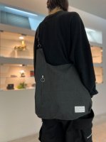 WIZZARD / CANVAS MARKET BAG / BLACK