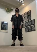 LAD MUSICIANのフラワーシャツにA.F ARTEFACTのモンスタータックショーツ 250503A