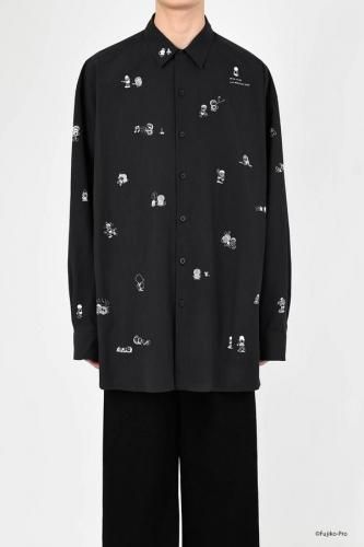 LAD MUSICIAN×Fujiko-Pro ドラえもん / BIG SHIRT / BLACK - LAD