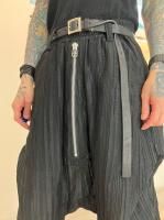my beautiful landlet / LEATHER LONG BELT / SQUARE