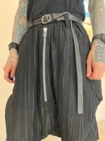 VOAAOV / LEATHER BELT / BLACK