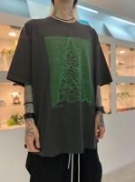 LAD MUSICIAN / PERMANENT ROCKER pt SUPER BIG TEE 1 / MOSS GRAY ΤǤȯ630()