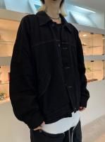 my beautiful landlet / SOFT DENIM JACKET / BLACK