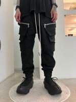 A.F ARTEFACT / Belt Cargo Jogger Denim / Black