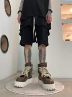 ͽʡA.F ARTEFACT / GRADIENT PLAID PATTERN LAYERED SHORTS / 35ȯͽ / 25ǯ 8/ 31