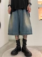 ͽʡWIZZARD / MOTION PLEAT WIDE DENIM SHORTS / 3-4ȯͽ / 25ǯ 10/13