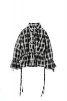 ͽʡWIZZARD / SHEER CHECK BLOUSE / 3-4ȯͽ / 25ǯ 9/ 21