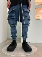 I部長 nm-1899.A.F ARTEFACT PANTS A.F ARTEFACT / Vintage Dyed Wide Pants / Khaki - LAD