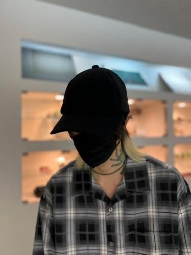 帽子 ca4la victim VINTAGE EFFECT CAP VICTIM x CA4LA VINTAGE EFFECT CAP(ONESIZE NAVY): キャップ