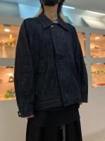 VOAAOV / RANDOM CRUNCH DENIM Blouson / ONE WASH