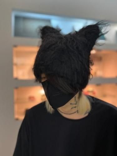 トップス LAD MUSICIAN LOOP YARN KNIT NEW ARRIVAL @ladmusician ＂LOOP YARN SHAGGY KNIT ボーダー