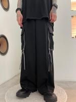 PHILTHEORY / String cargo slacks  / BlackGray