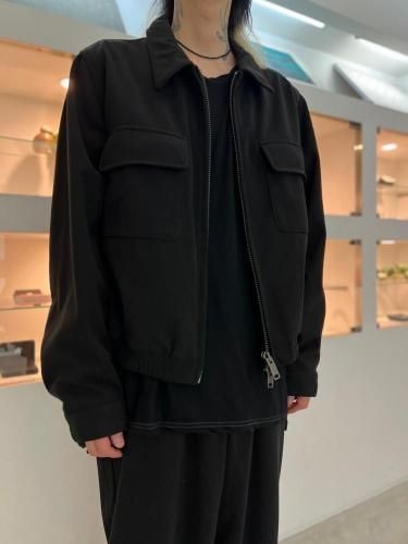 VICTIM / SHORT DRIZZLER JACKET / BLACK - LAD MUSICIAN・A.F