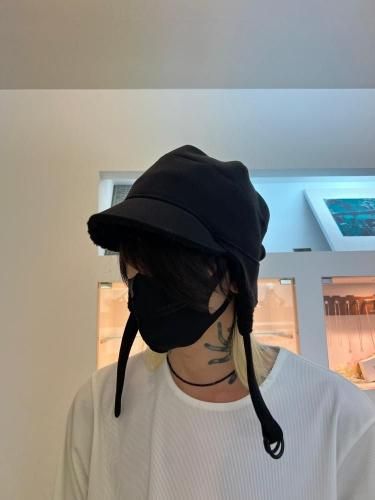 VICTIM×CA4LA / BOA CAP / BLACK - LAD MUSICIAN・A.F ARTEFACT