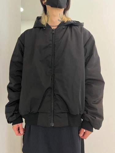 LAD MUSICIAN / SOLO TWILL HOODED MA-1 / BLACK - LAD MUSICIAN・A.F